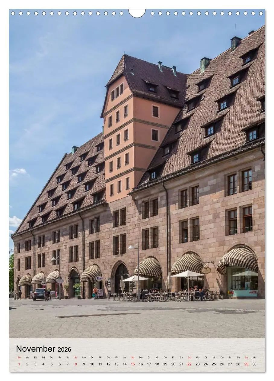 Bild: 9783516444605 | NÜRNBERG Charmante Altstadt (Wandkalender 2026 DIN A3 hoch),...