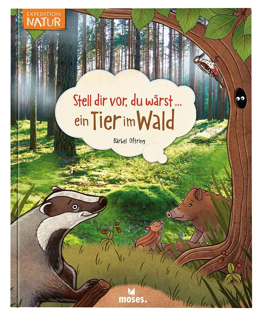 Cover: 9783897774605 | Stell dir vor, du wärst...ein Tier im Wald | B. Oftring | Buch | 64 S.