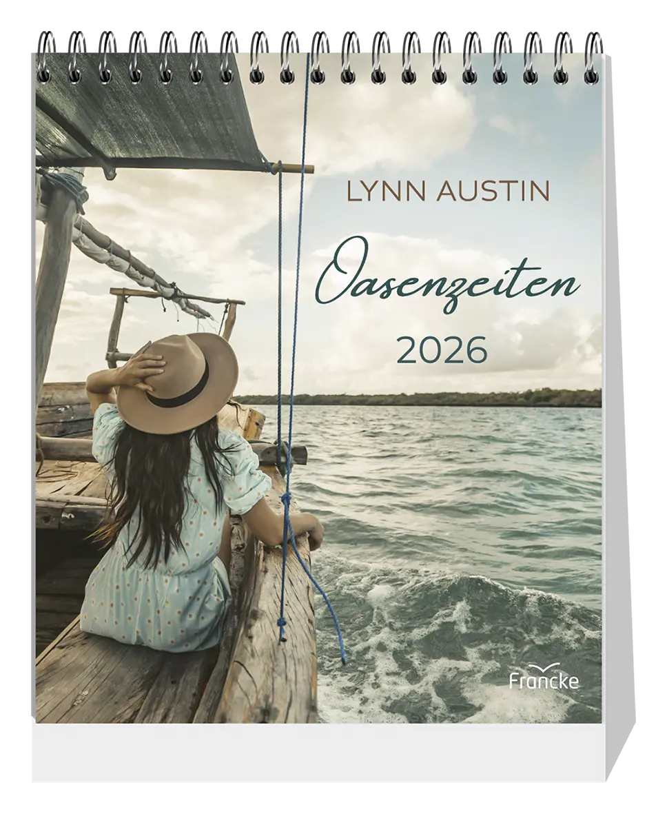 Cover: 9783963624605 | Oasenzeiten 2026 Aufstellkalender | Maße (B/H): 16 x 18,5 cm | Austin