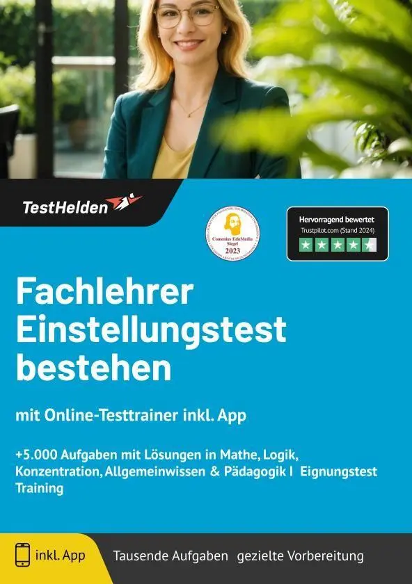 Cover: 9783985404605 | Fachlehrer Einstellungstest bestehen: mit Online-Testtrainer inkl....