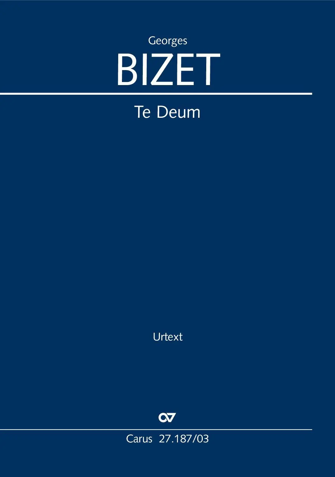 Cover: 9790007254605 | Te Deum (Klavierauszug) | Georges Bizet | Taschenbuch | Latein | 2023