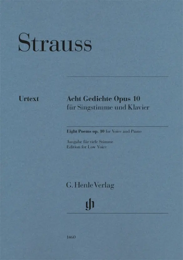 Cover: 9790201814605 | Richard Strauss - Acht Gedichte op. 10 | Annette Oppermann | Buch