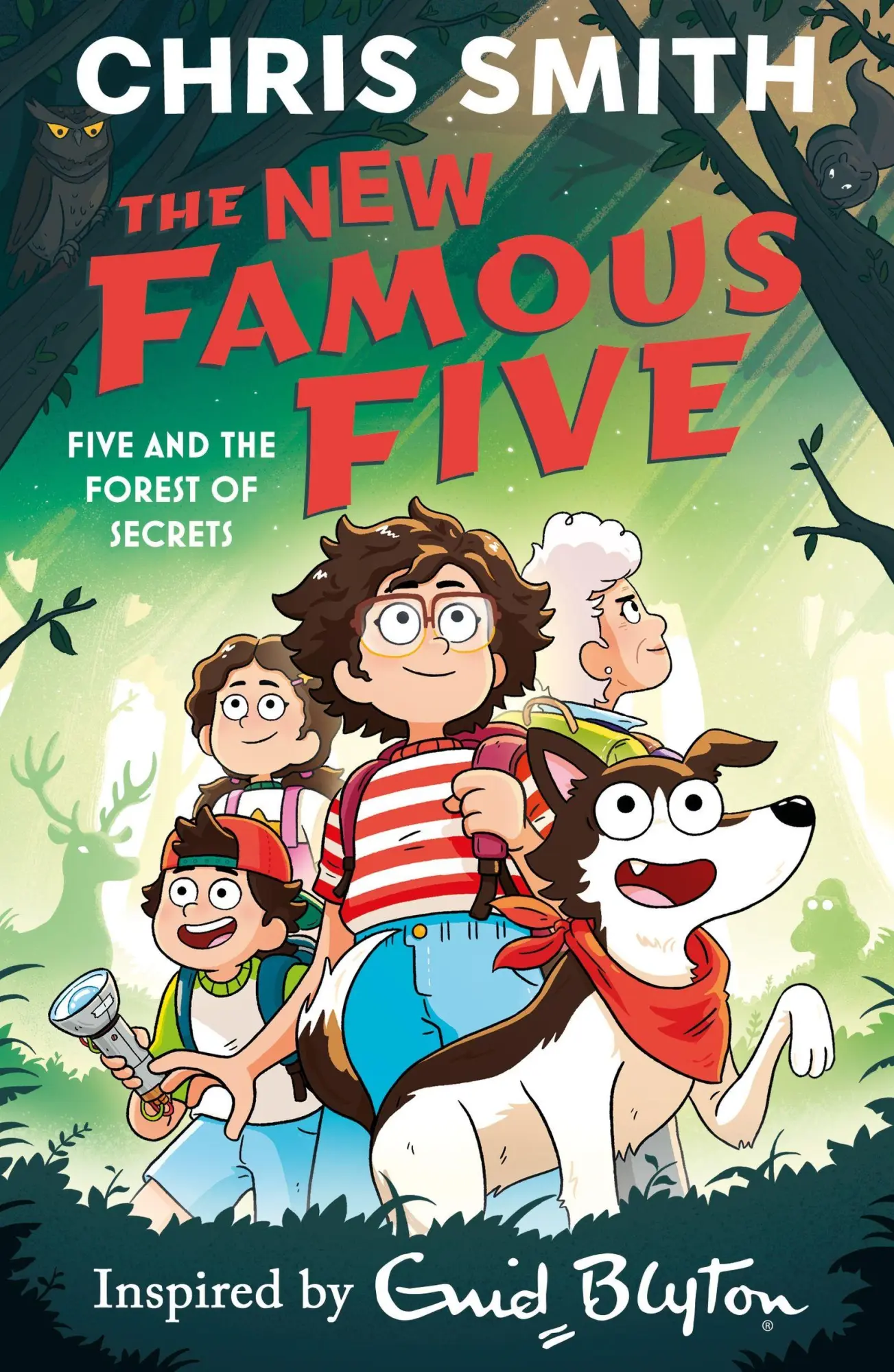 Cover: 9781444984705 | The New Famous Five: Five and the Forest of Secrets | Book 3 | Smith