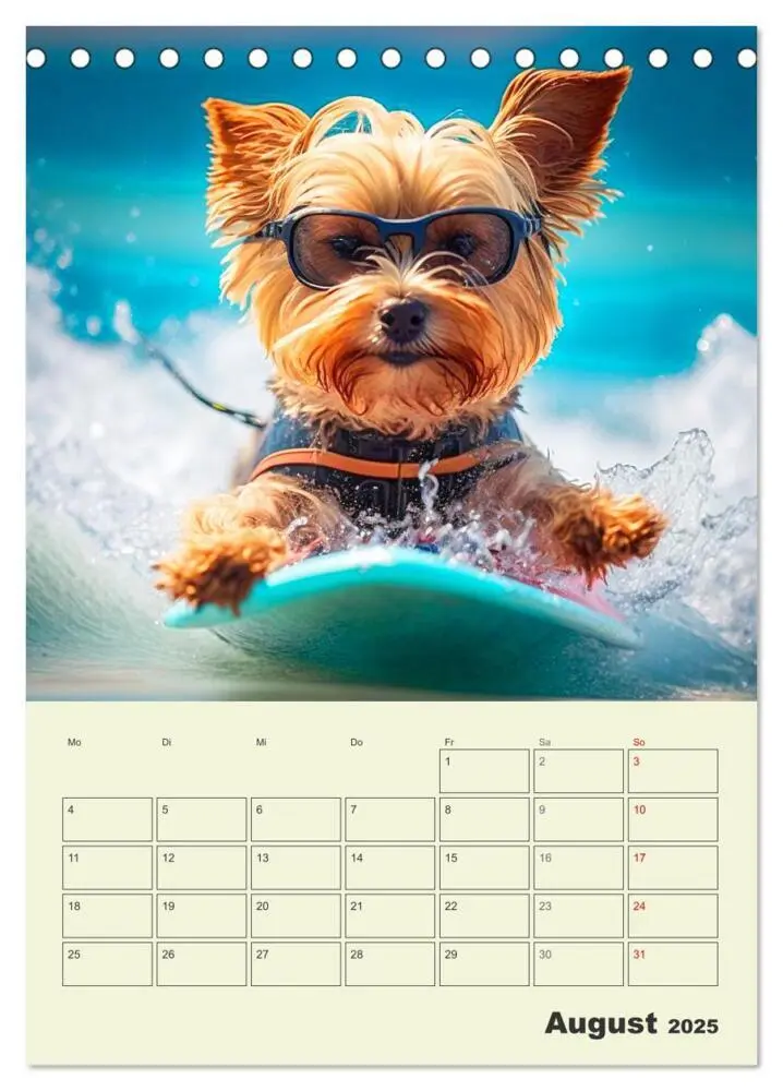 Bild: 9783435874705 | Yorkshire Terrier. Fröhliche Energiebündel in Aktion (Tischkalender...