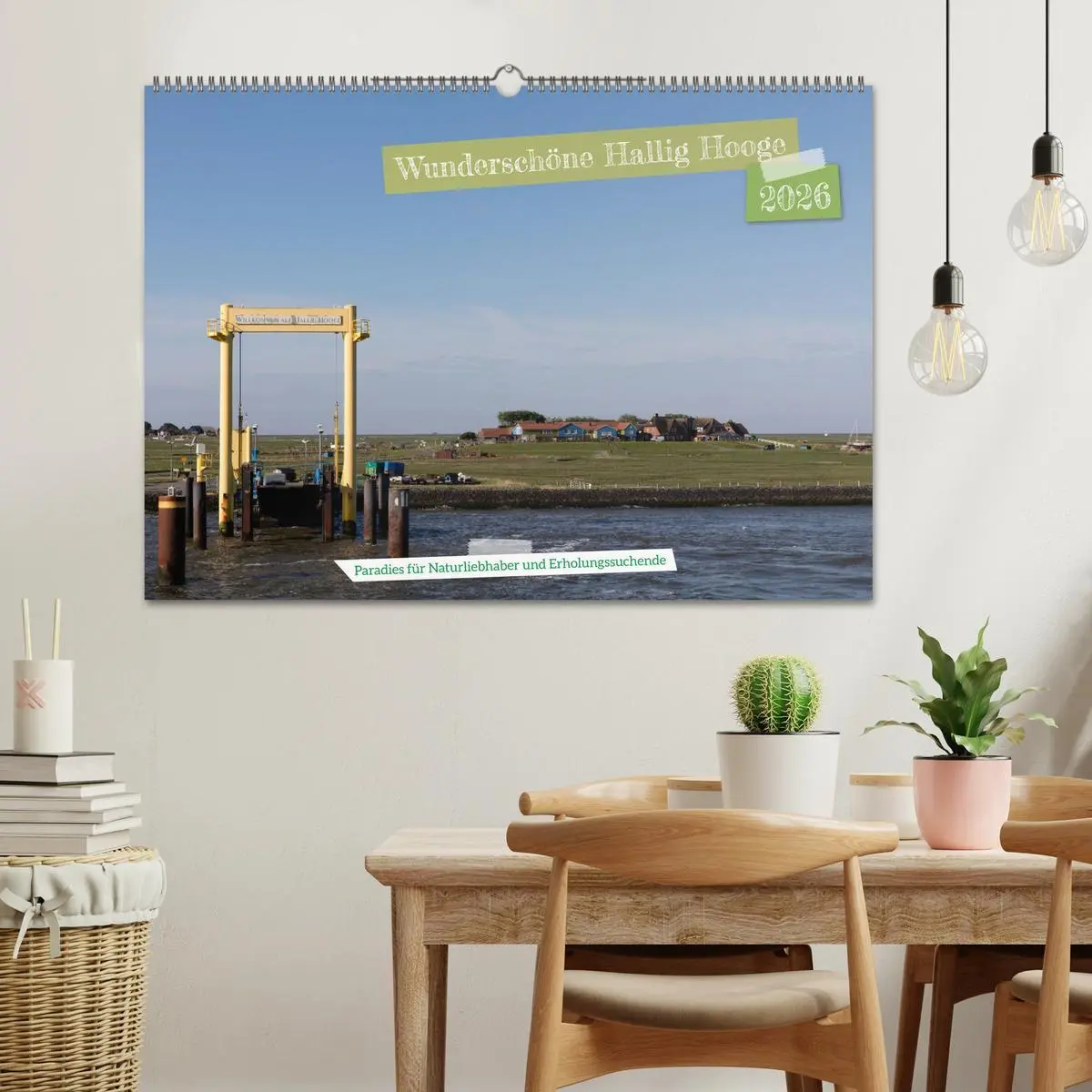 Bild: 9783457584705 | Wunderschöne Hallig Hooge (Wandkalender 2026 DIN A2 quer), CALVENDO...