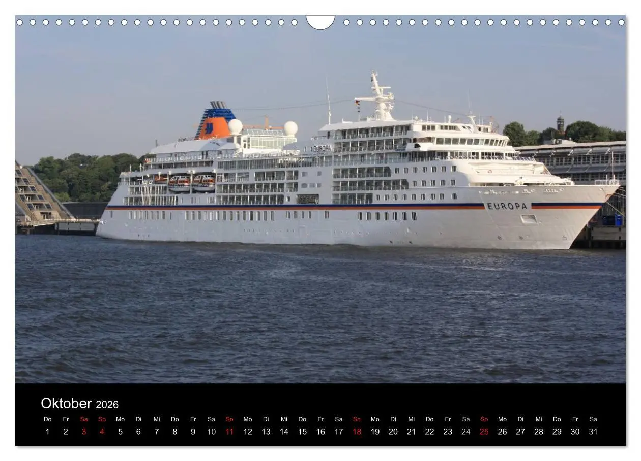 Bild: 9783516124705 | Schiffe im Hamburger Hafen (Wandkalender 2026 DIN A3 quer),...