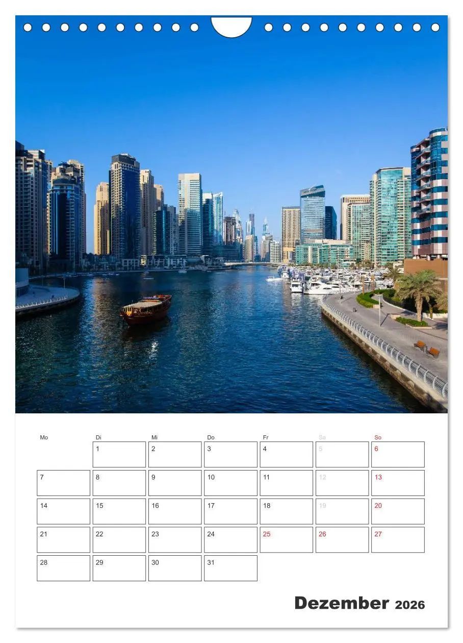Bild: 9783516434705 | Vertical Dubai 2026 (Wandkalender 2026 DIN A4 hoch), CALVENDO...