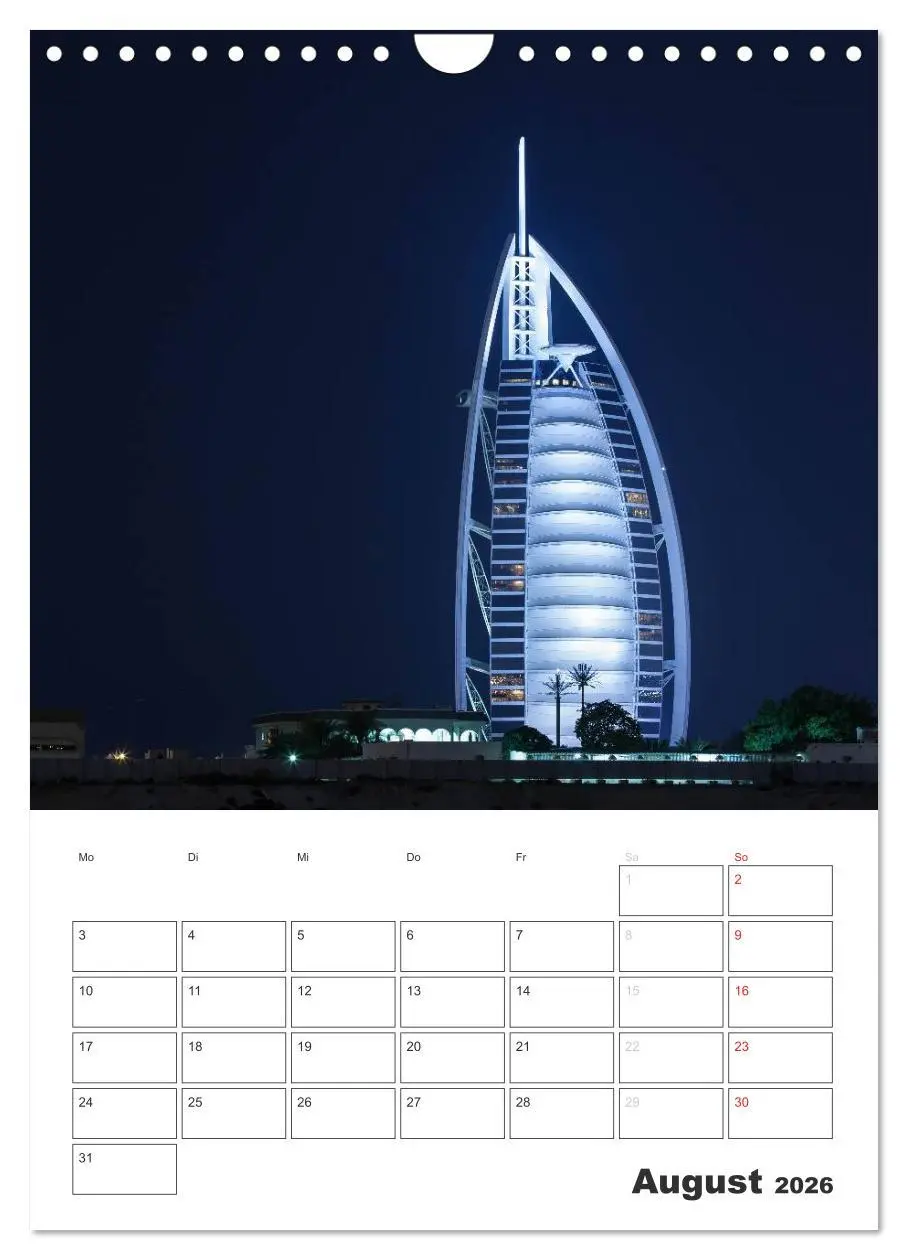 Bild: 9783516434705 | Vertical Dubai 2026 (Wandkalender 2026 DIN A4 hoch), CALVENDO...