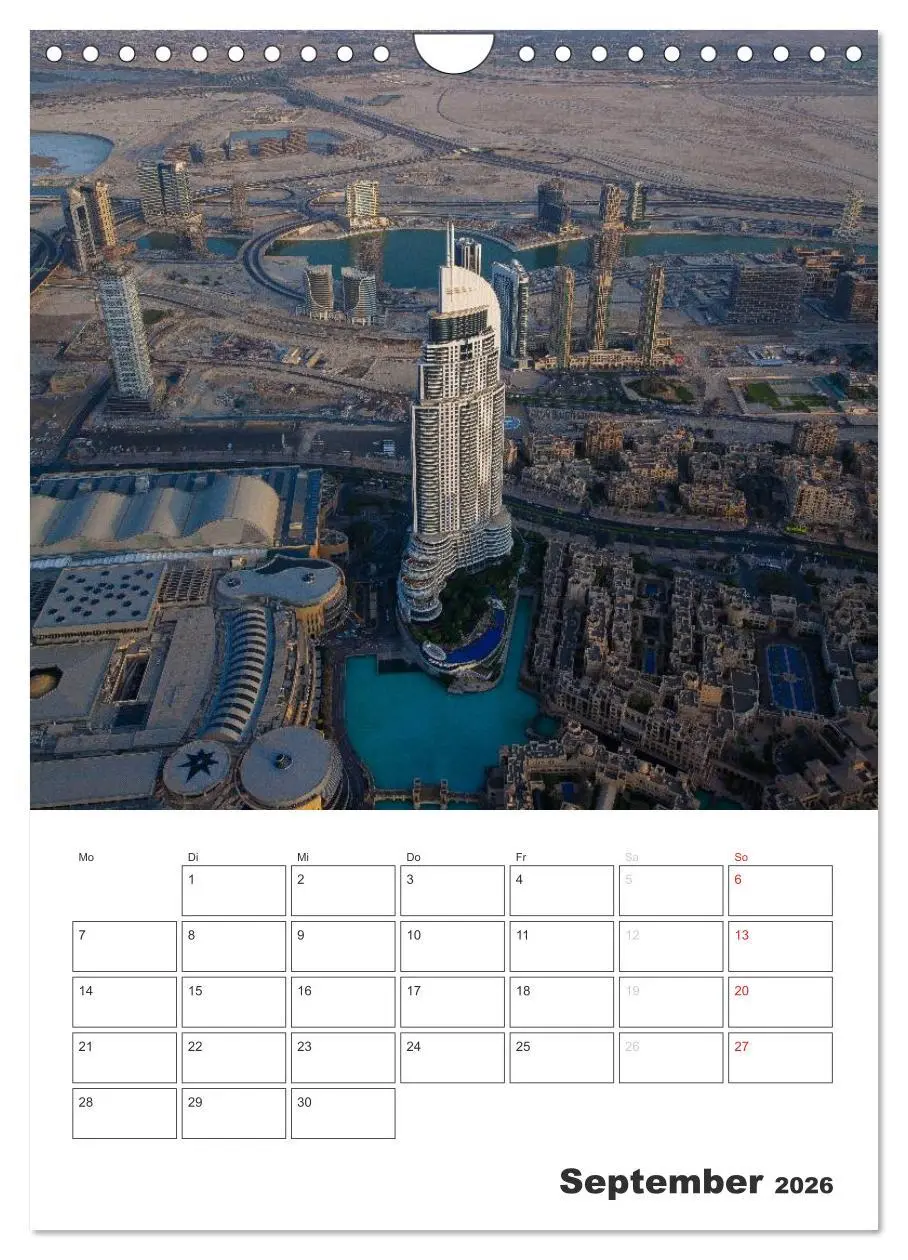 Bild: 9783516434705 | Vertical Dubai 2026 (Wandkalender 2026 DIN A4 hoch), CALVENDO...