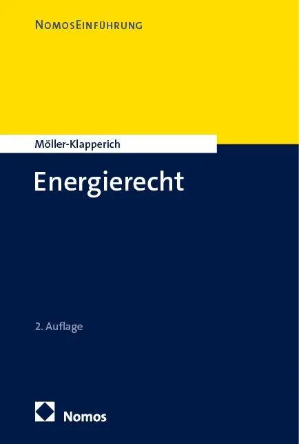Cover: 9783756014705 | Energierecht | Einführung | Julia Möller-Klapperich | Taschenbuch