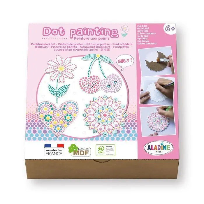 Cover: 3660016854805 | ALADINE - Punktmalerei Set Girly | Deutsch | 2025 | ALADINE