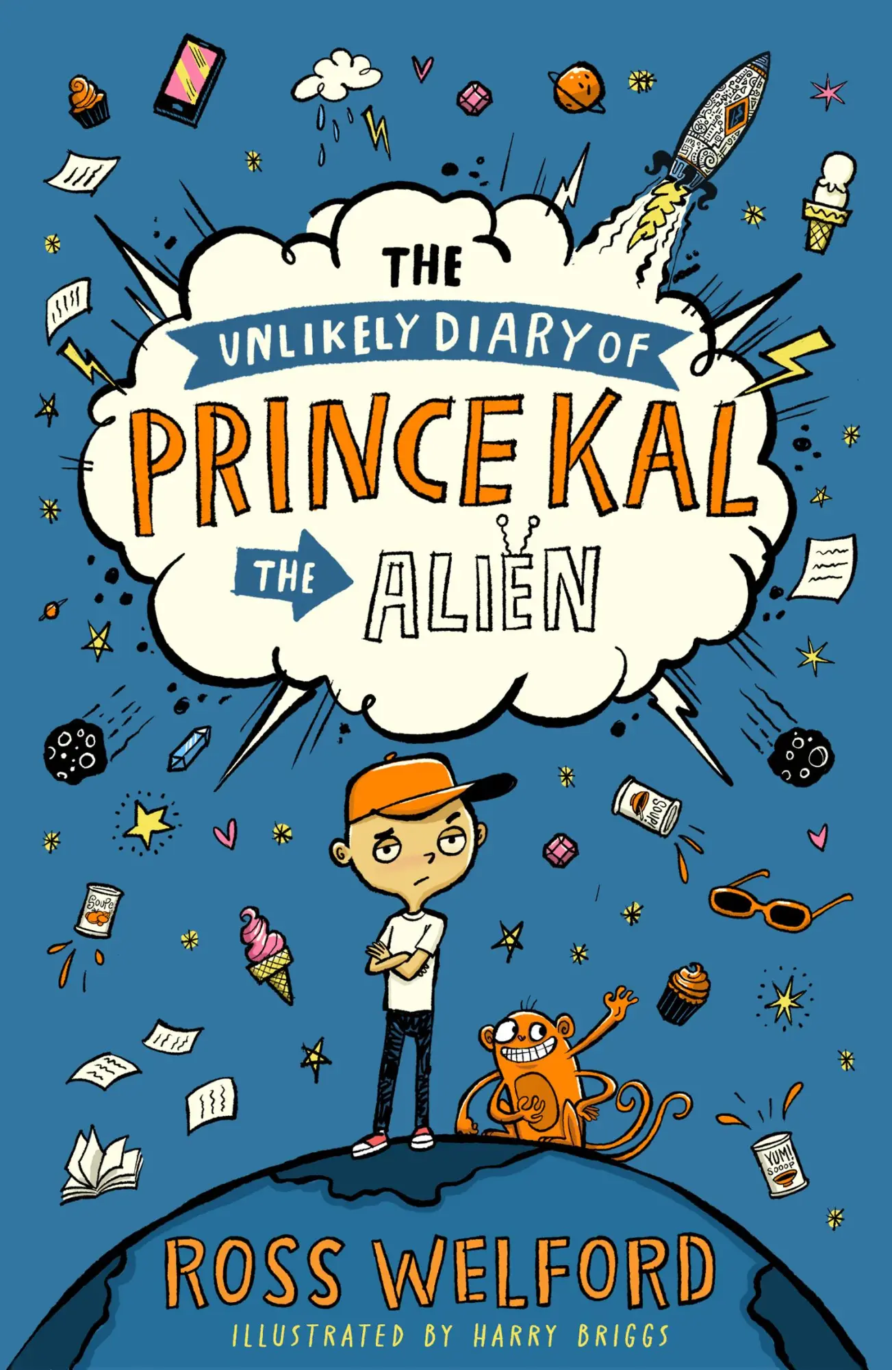 Cover: 9780008544805 | The Unlikely Diary of Prince Kal the Alien | Ross Welford | Buch