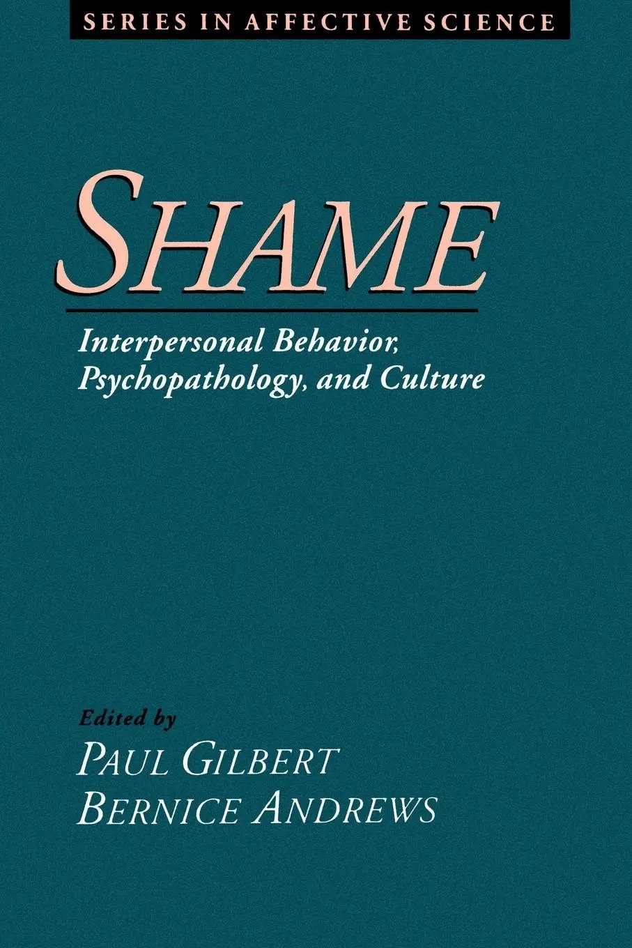 Cover: 9780195114805 | Shame | Paul Gilbert (u. a.) | Taschenbuch | Englisch | 1998