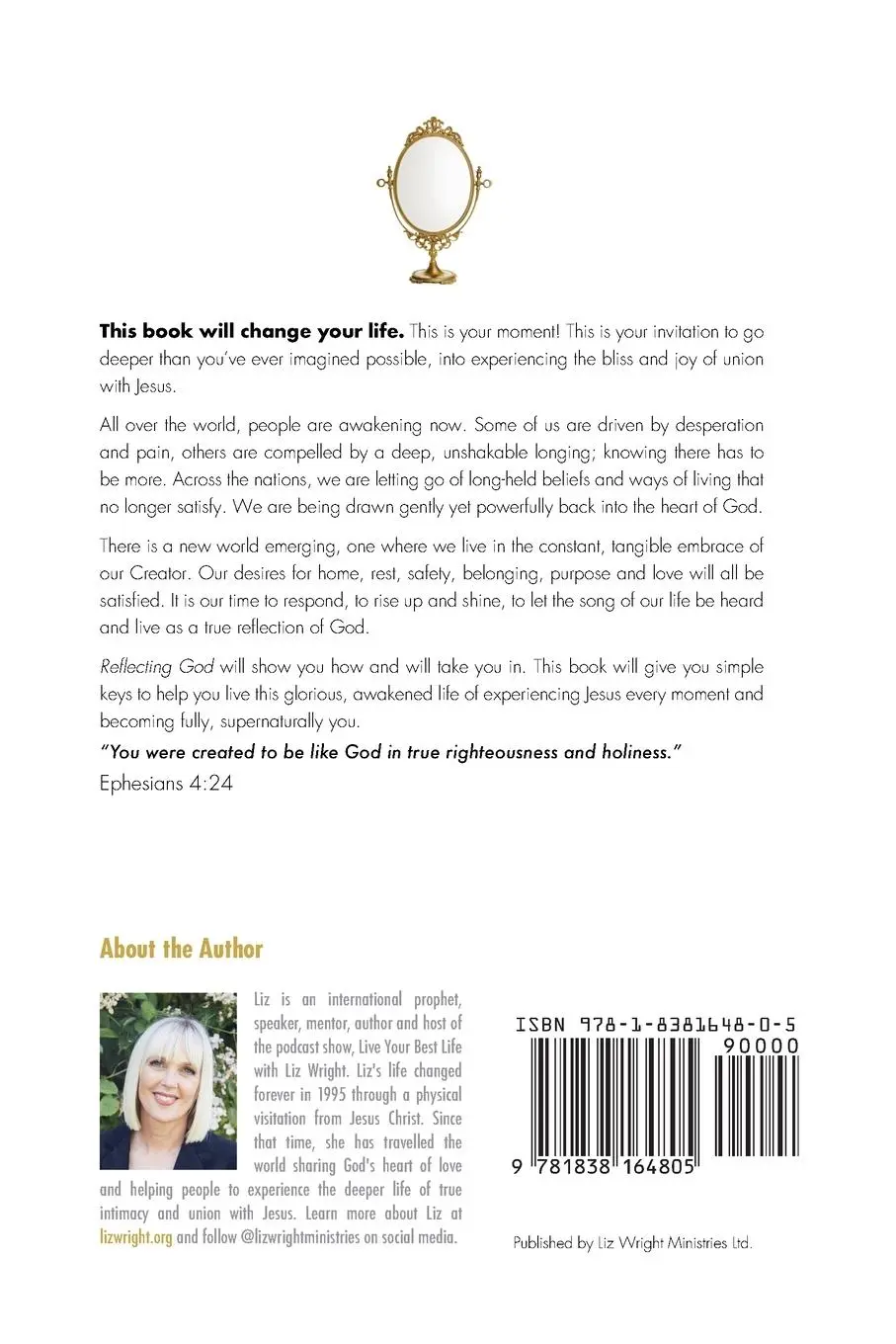Rückseite: 9781838164805 | Reflecting God | Liz Wright | Taschenbuch | Englisch | 2020