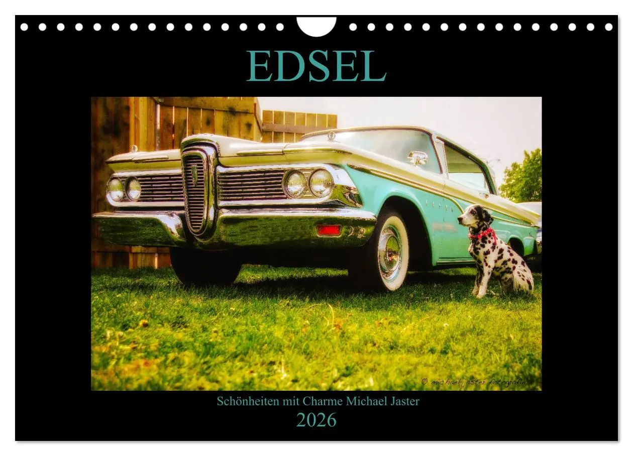 Cover: 9783516044805 | Edsel Schönheiten mit Charme (Wandkalender 2026 DIN A4 quer),...