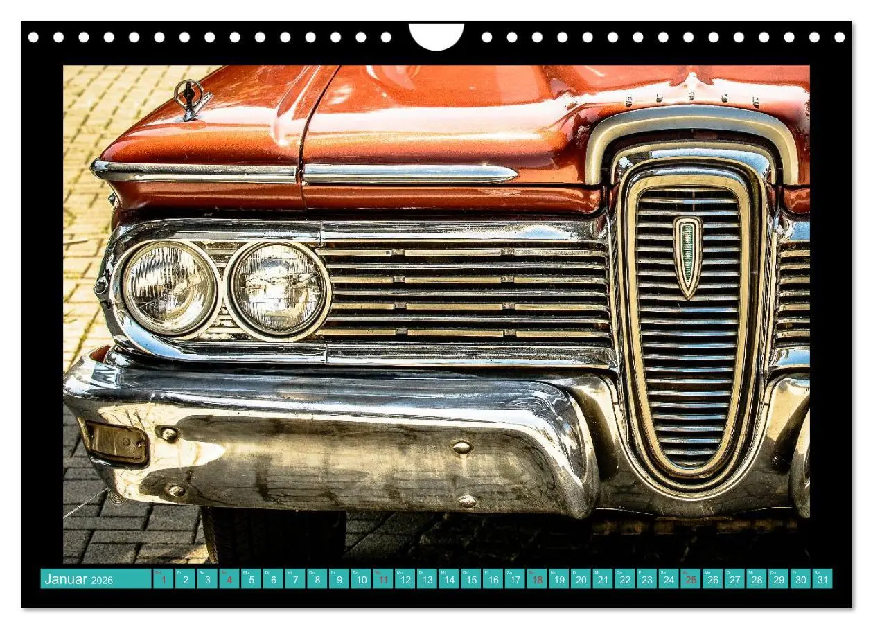 Bild: 9783516044805 | Edsel Schönheiten mit Charme (Wandkalender 2026 DIN A4 quer),...
