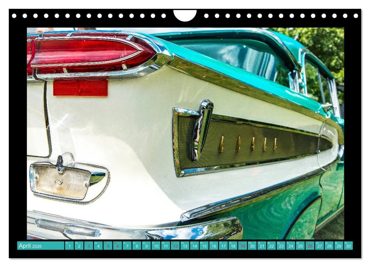 Bild: 9783516044805 | Edsel Schönheiten mit Charme (Wandkalender 2026 DIN A4 quer),...