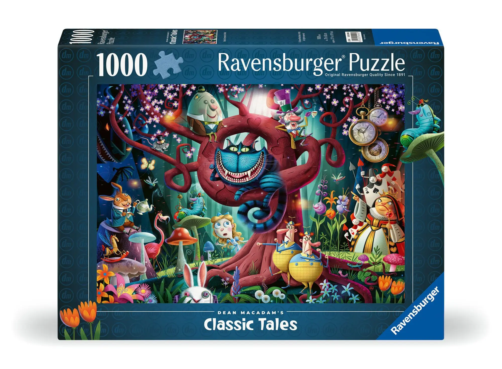 Cover: 4005555004905 | Erwachsenenpuzzle 1000 Teile - Dean Mac Adam: Fast jeder ist verrückt