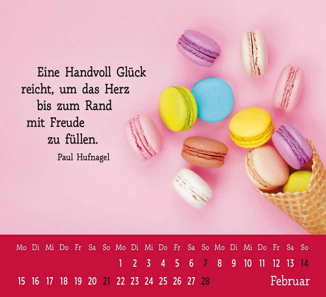 Bild: 4036442014905 | Mini-Kalender 2027: Der kleine Herzenswunschkalender | Groh Verlag