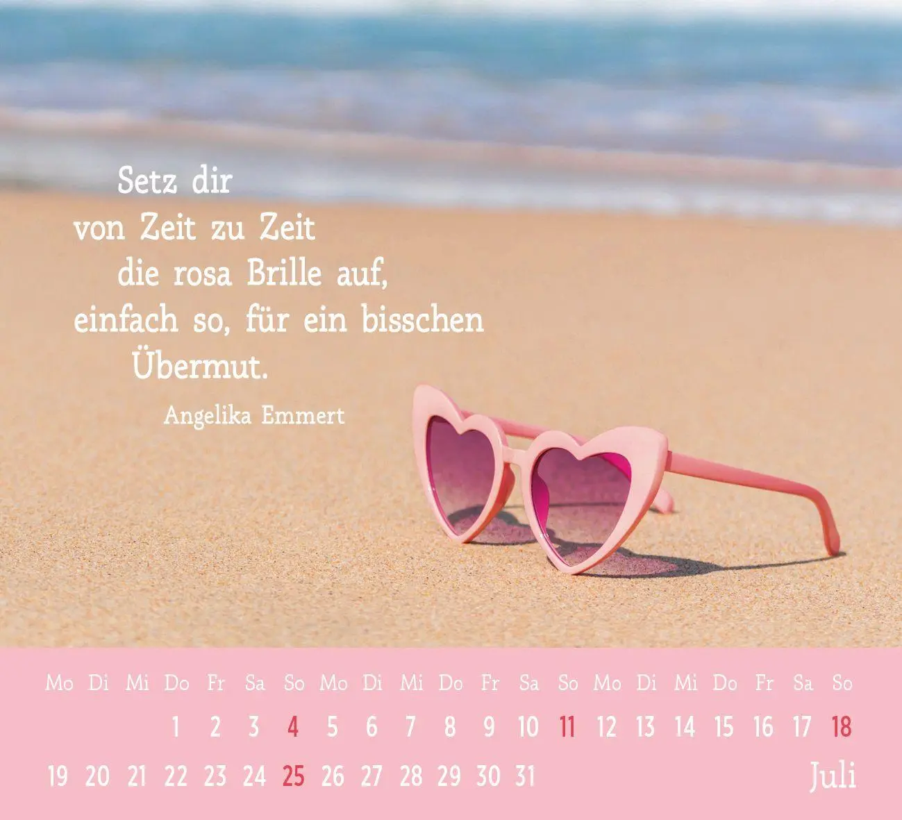 Bild: 4036442014905 | Mini-Kalender 2027: Der kleine Herzenswunschkalender | Groh Verlag