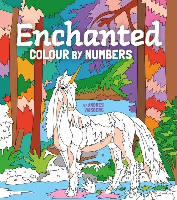 Cover: 9781398814905 | Enchanted Colour by Numbers | Includes 45 Artworks To Colour | Buch