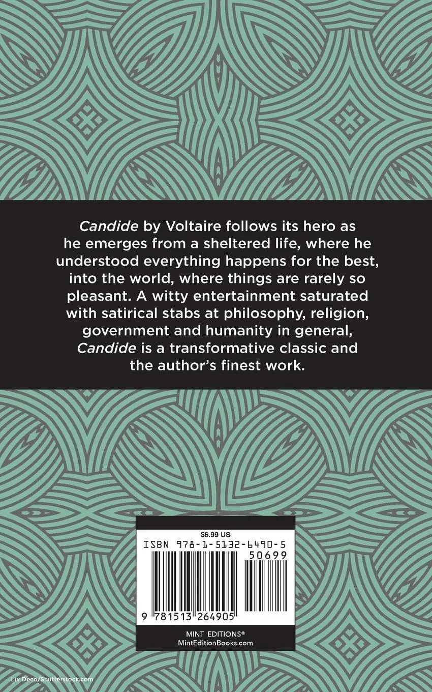 Rückseite: 9781513264905 | Candide | Voltaire | Taschenbuch | Kartoniert / Broschiert | Englisch