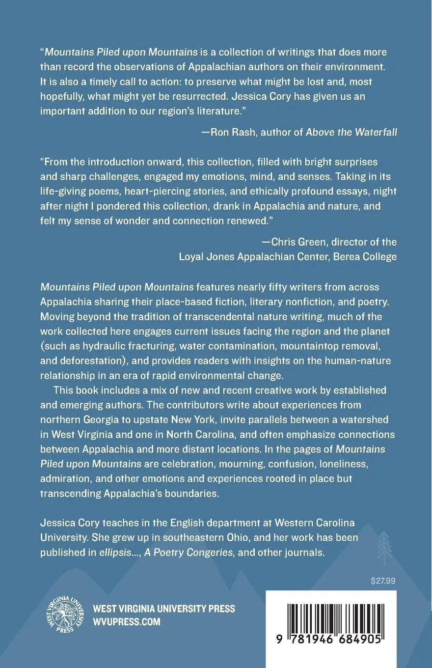 Rückseite: 9781946684905 | Mountains Piled Upon Mountains | Jessica Cory | Taschenbuch | Englisch