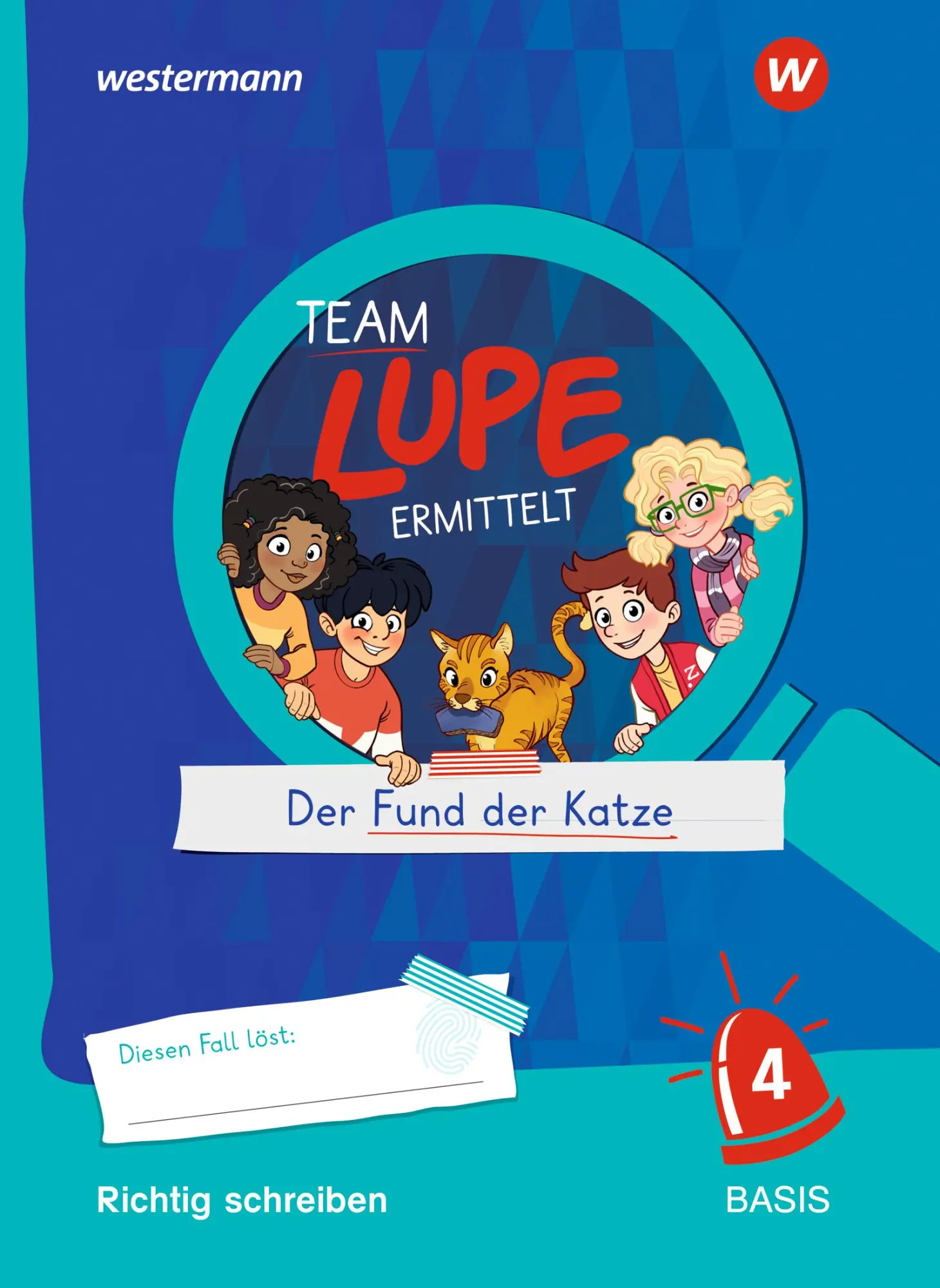 Cover: 9783141414905 | TEAM LUPE ERMITTELT - Übungshefte. Richtig schreiben 4 | Mahler | 2022