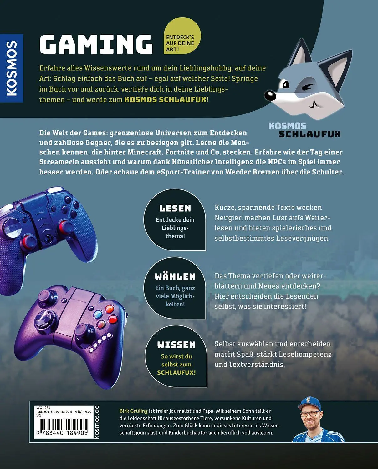 Bild: 9783440184905 | Kosmos SchlauFUX Gaming | Birk Grüling | Buch | 64 S. | Deutsch | 2026