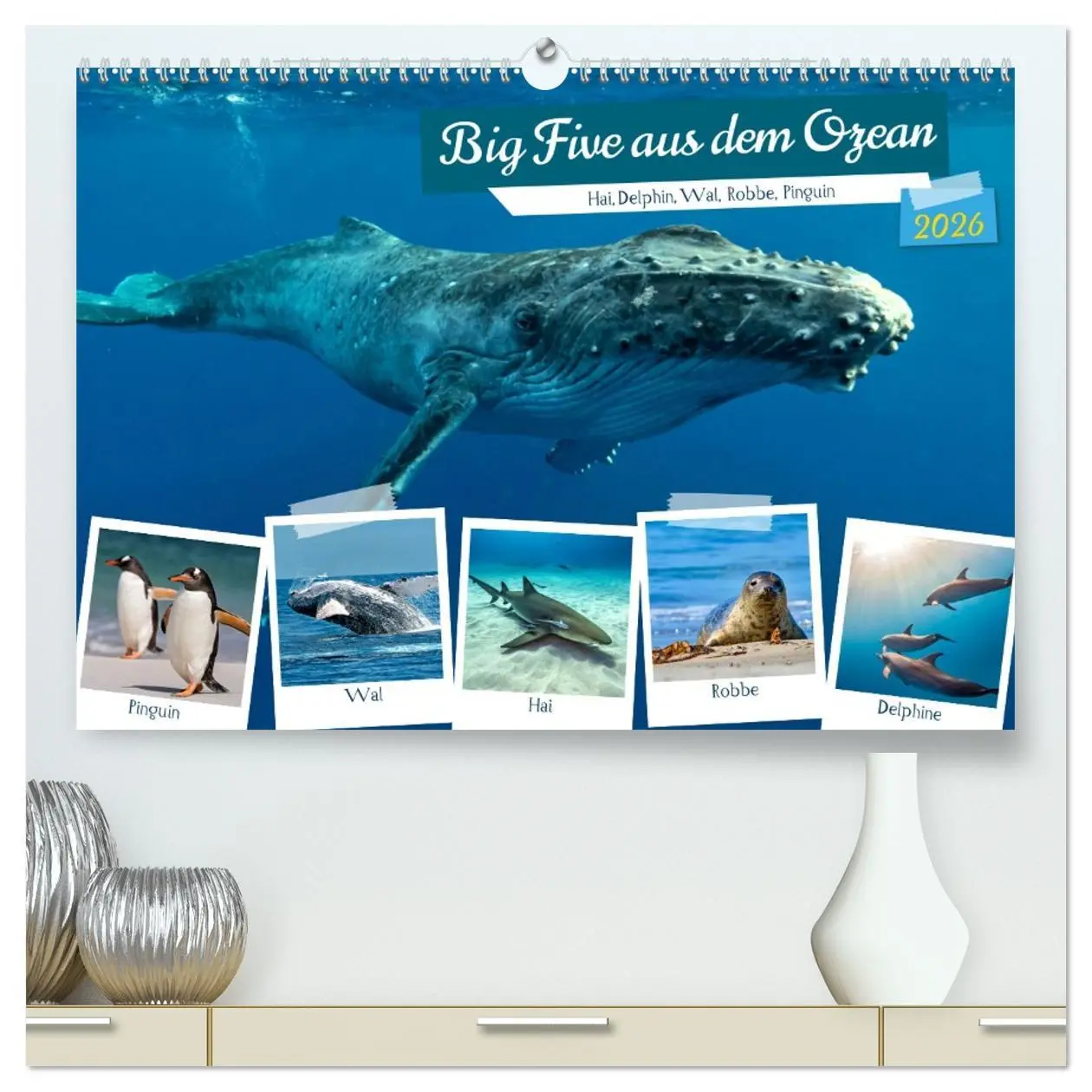 Cover: 9783457494905 | Big Five aus dem Ozean Hai, Delphin, Wal, Robbe, Pinguin...