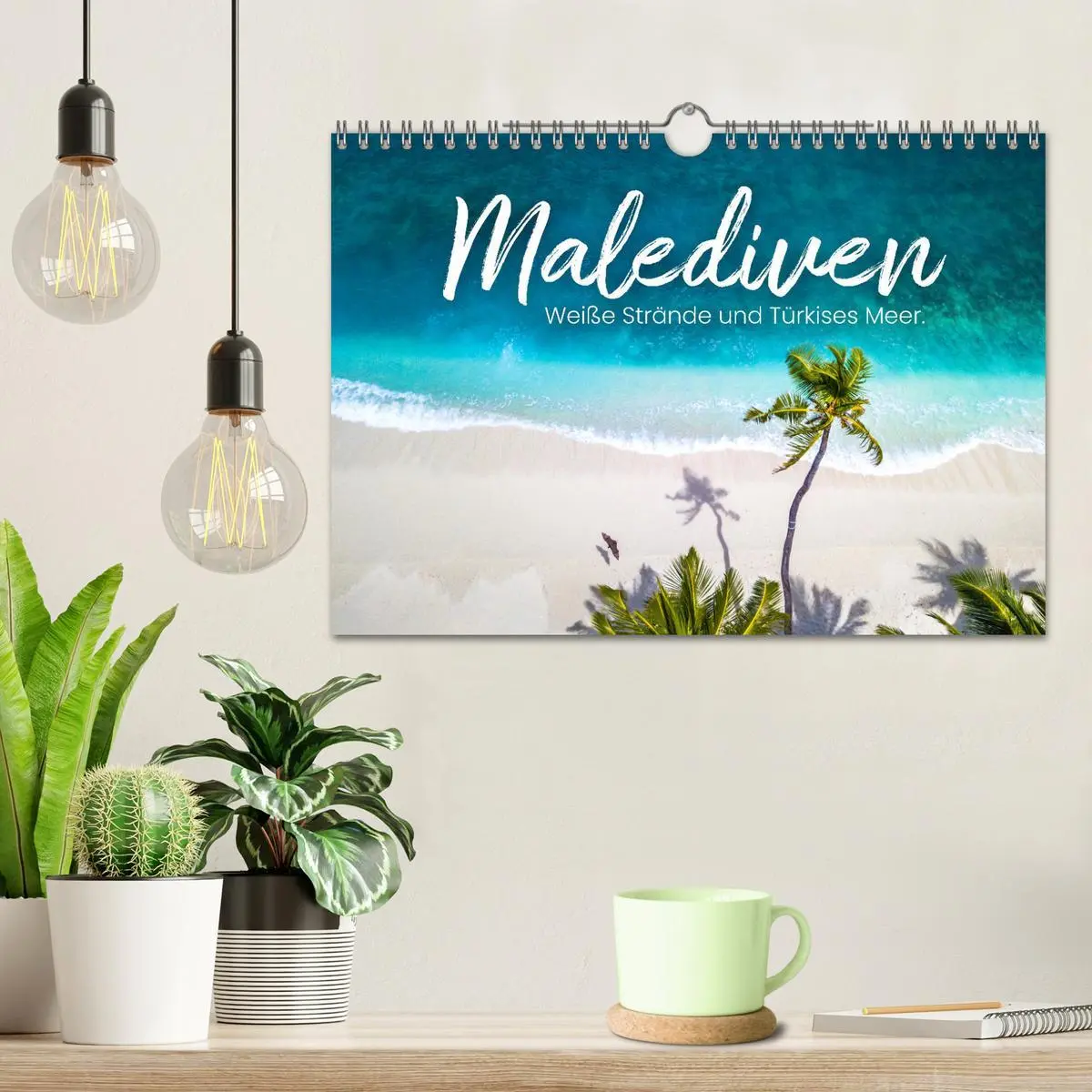 Bild: 9783457564905 | Malediven - Weiße Strände und Türkises Meer. (Wandkalender 2026 DIN...