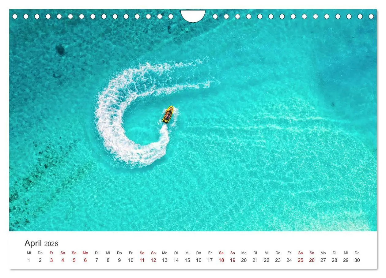 Bild: 9783457564905 | Malediven - Weiße Strände und Türkises Meer. (Wandkalender 2026 DIN...