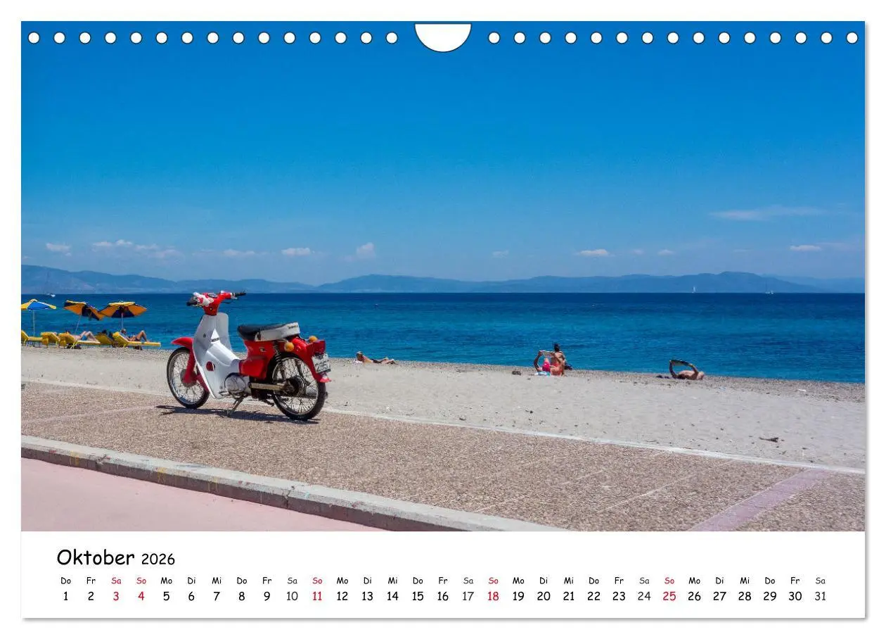 Bild: 9783457634905 | Strände der Insel Kos (Wandkalender 2026 DIN A4 quer), CALVENDO...