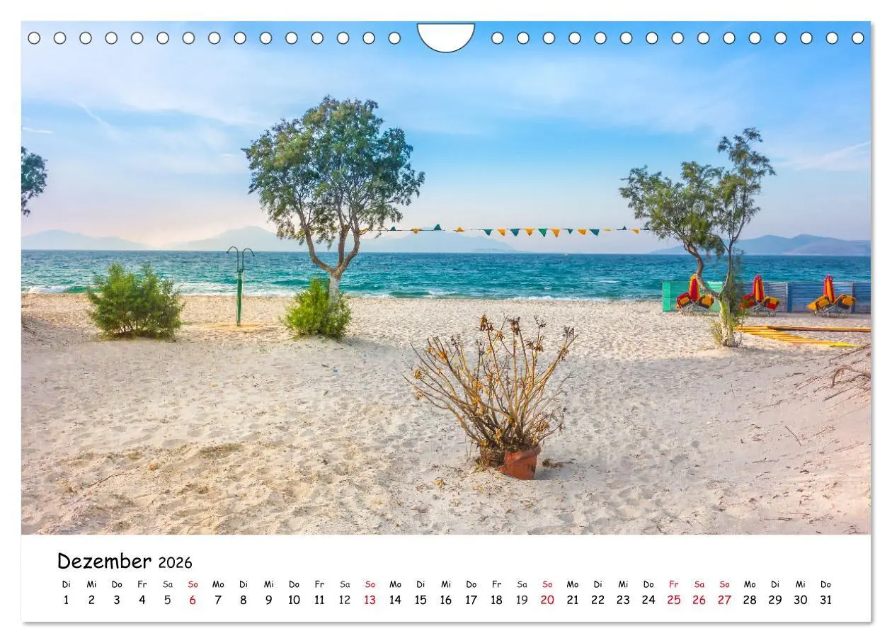 Bild: 9783457634905 | Strände der Insel Kos (Wandkalender 2026 DIN A4 quer), CALVENDO...