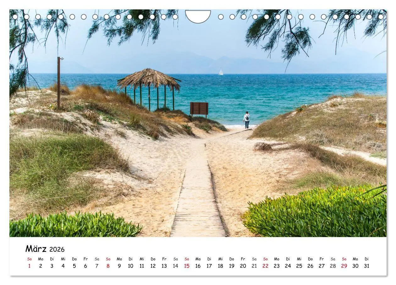 Bild: 9783457634905 | Strände der Insel Kos (Wandkalender 2026 DIN A4 quer), CALVENDO...