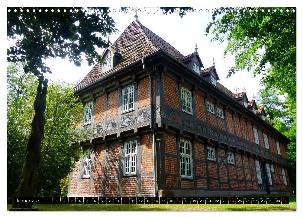Bild: 9783594014905 | Osterholz-Scharmbeck im Teufelsmoor (Wandkalender 2027 DIN A3...
