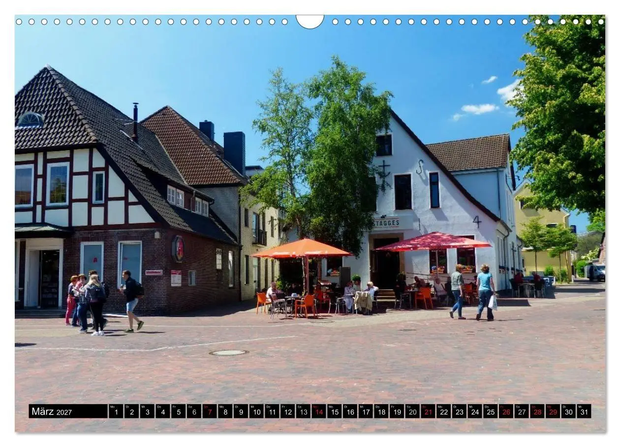 Bild: 9783594014905 | Osterholz-Scharmbeck im Teufelsmoor (Wandkalender 2027 DIN A3...