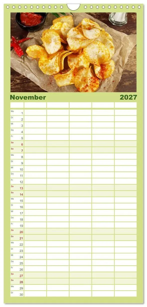 Bild: 9783594324905 | Familienplaner 2027 - Vegan Food Kalender - Gerichte und Snacks mit...