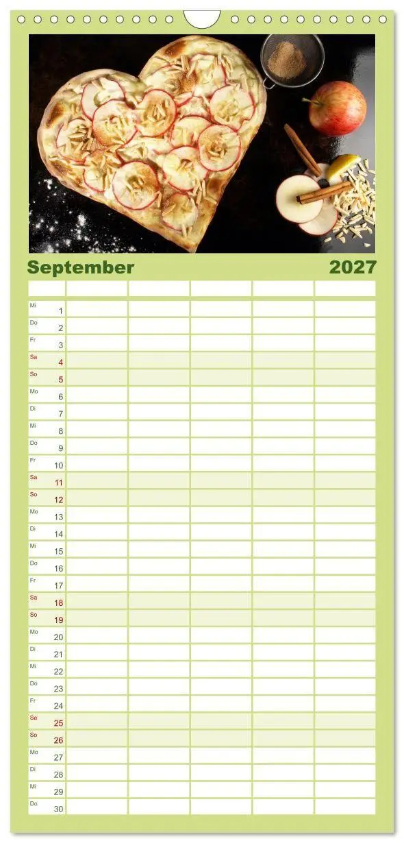 Bild: 9783594324905 | Familienplaner 2027 - Vegan Food Kalender - Gerichte und Snacks mit...
