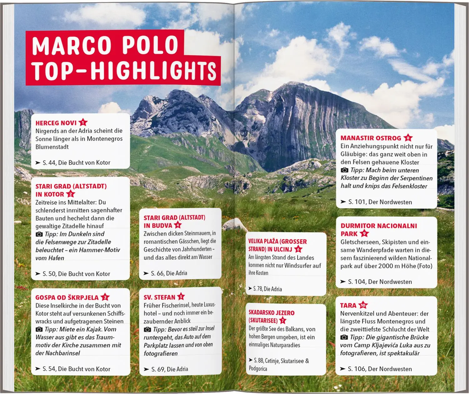 Bild: 9783829734905 | MARCO POLO Reiseführer Montenegro | Mirko Kaupat | Taschenbuch | 2024