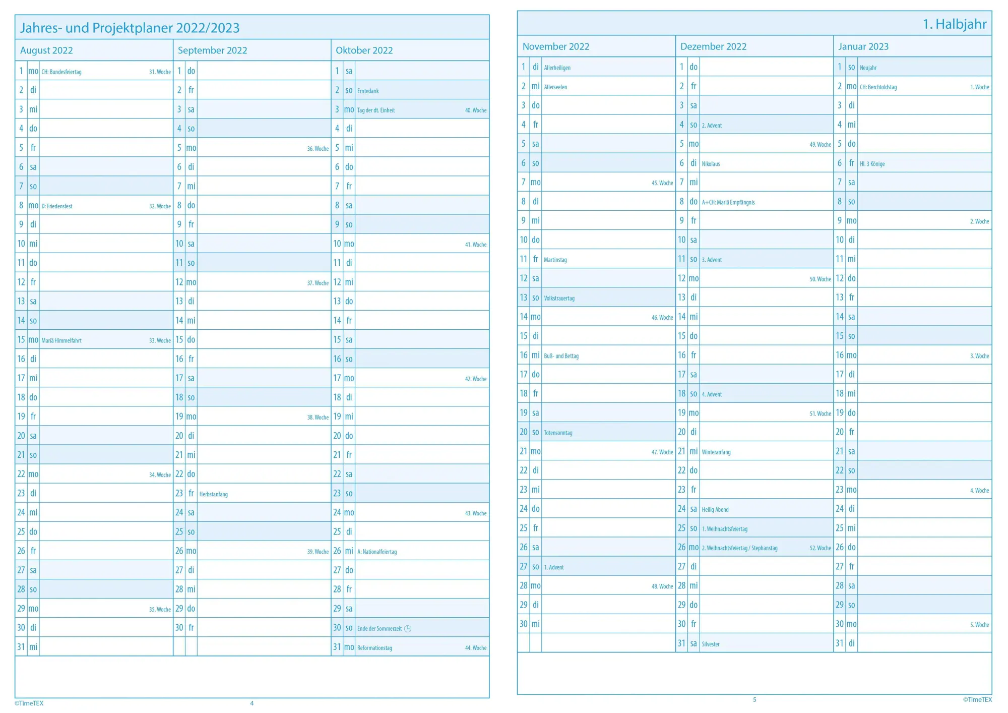 Bild: 4055218105005 | Universal-Schulplaner A4-Plus 2025/2026 | Buch | 198 S. | Deutsch