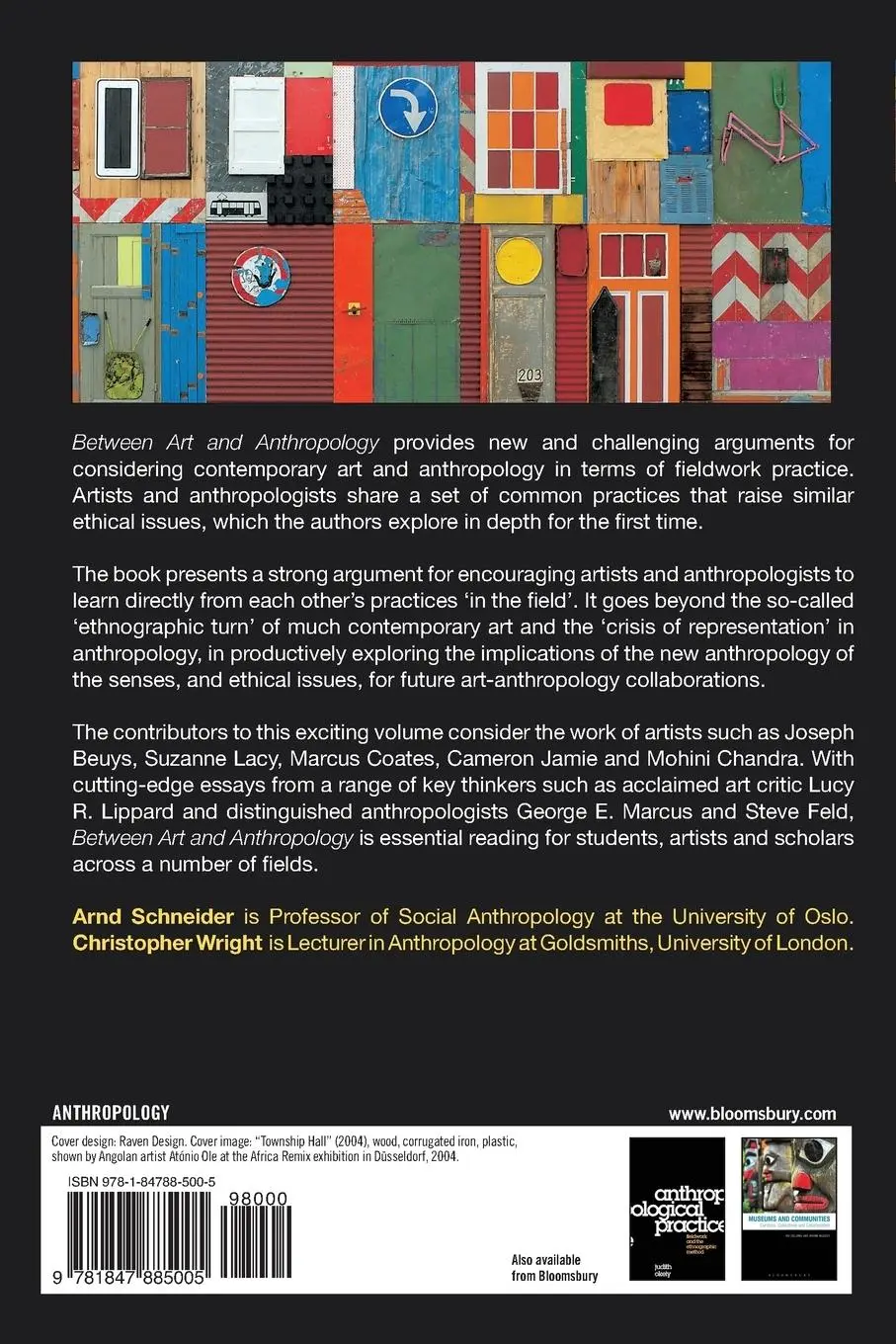 Rückseite: 9781847885005 | Between Art and Anthropology | Contemporary Ethnographic Practice
