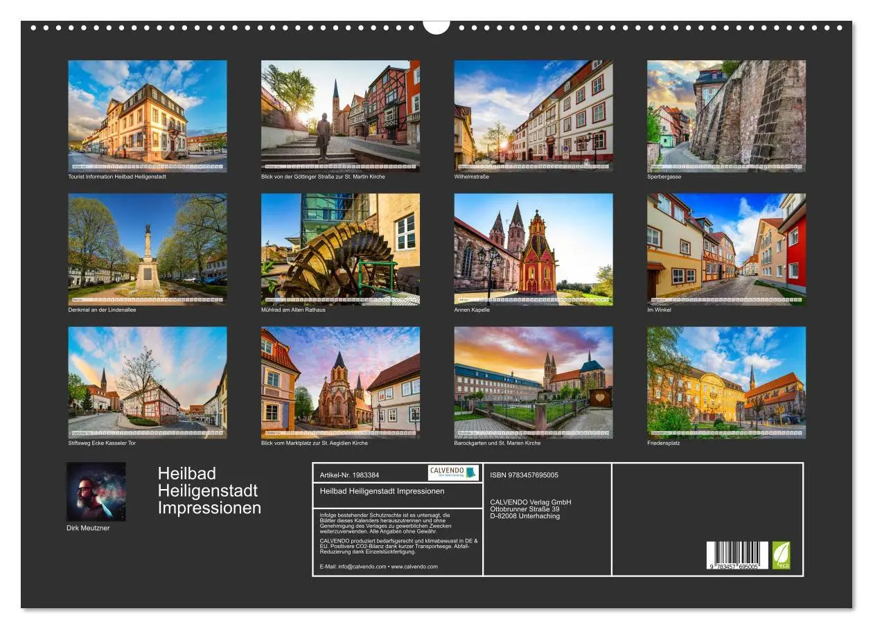 Bild: 9783457695005 | Heilbad Heiligenstadt Impressionen (Wandkalender 2026 DIN A2 quer),...