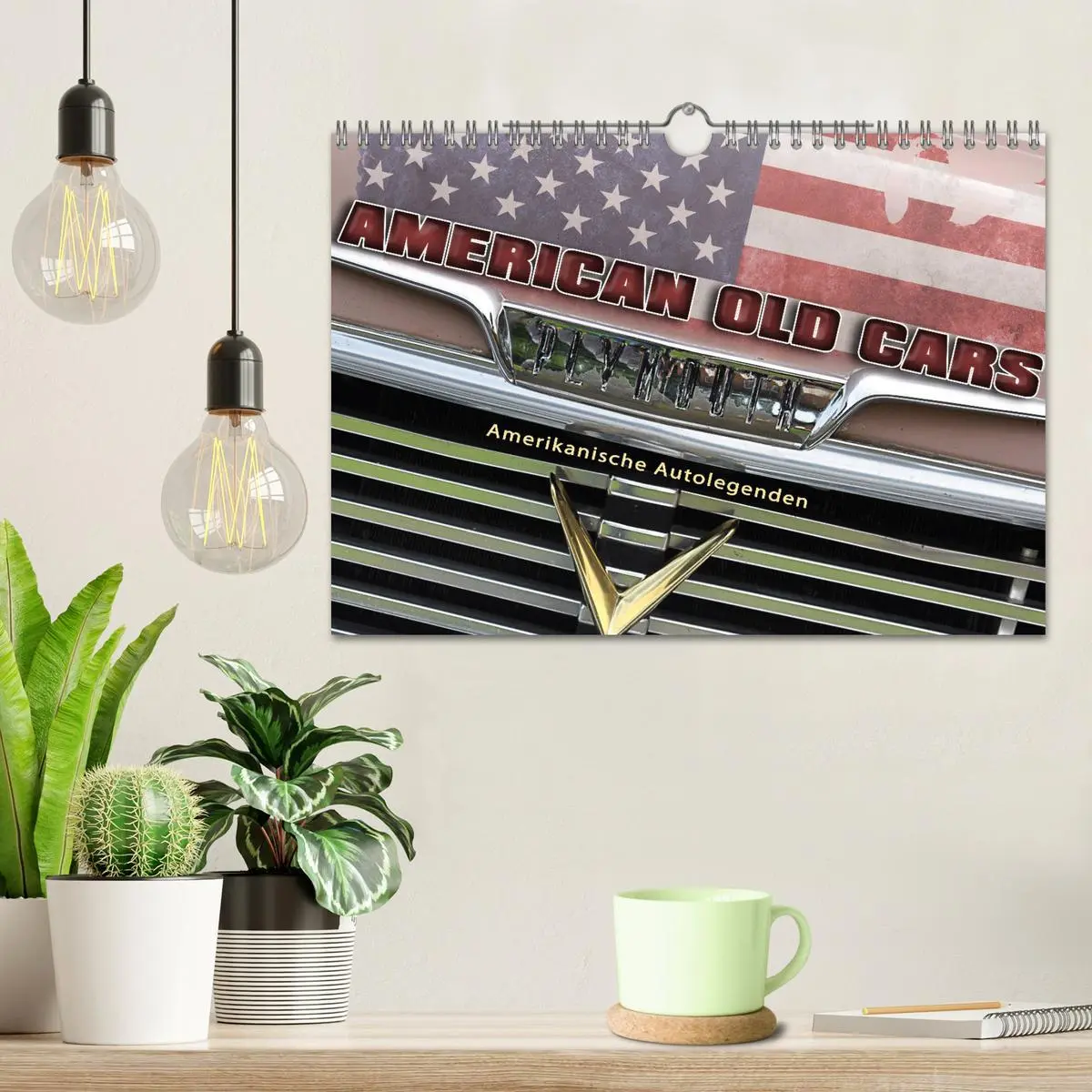 Bild: 9783457905005 | American Old Cars - Amerikanische Autolegenden (Wandkalender 2026...