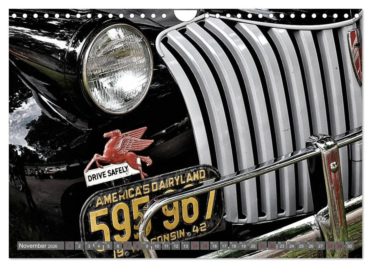 Bild: 9783457905005 | American Old Cars - Amerikanische Autolegenden (Wandkalender 2026...