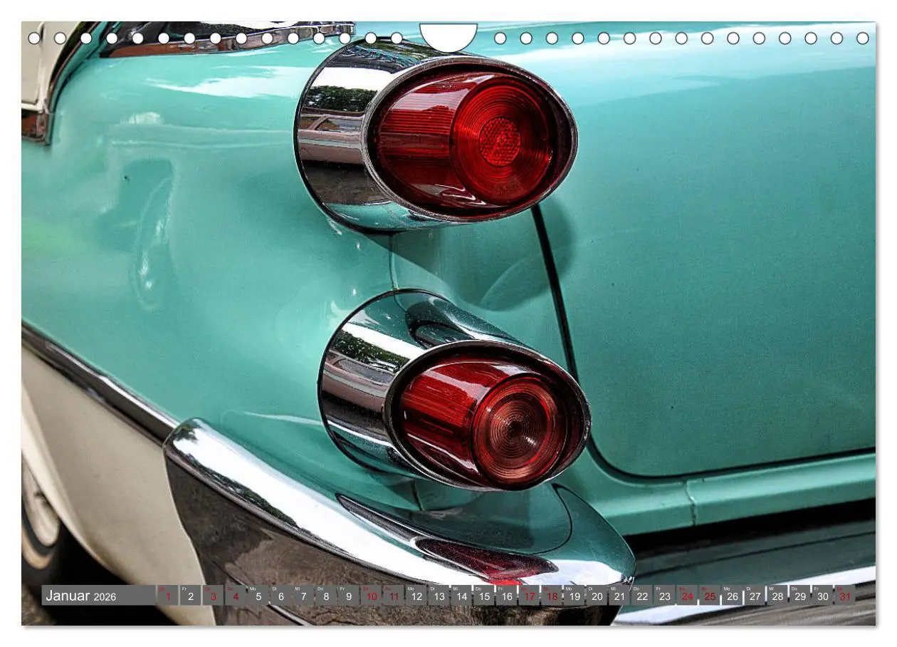 Bild: 9783457905005 | American Old Cars - Amerikanische Autolegenden (Wandkalender 2026...