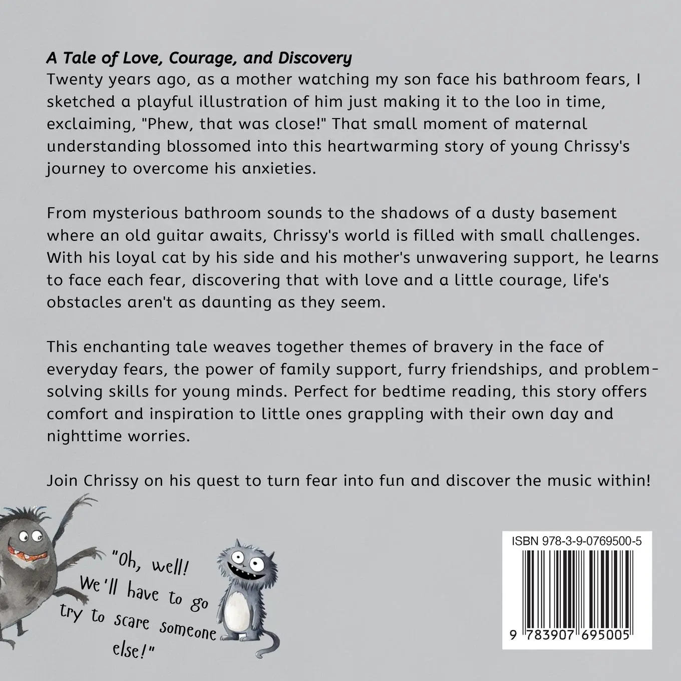 Rückseite: 9783907695005 | But... I'm Too Scared! | Lorraine Eglinton | Taschenbuch | Englisch