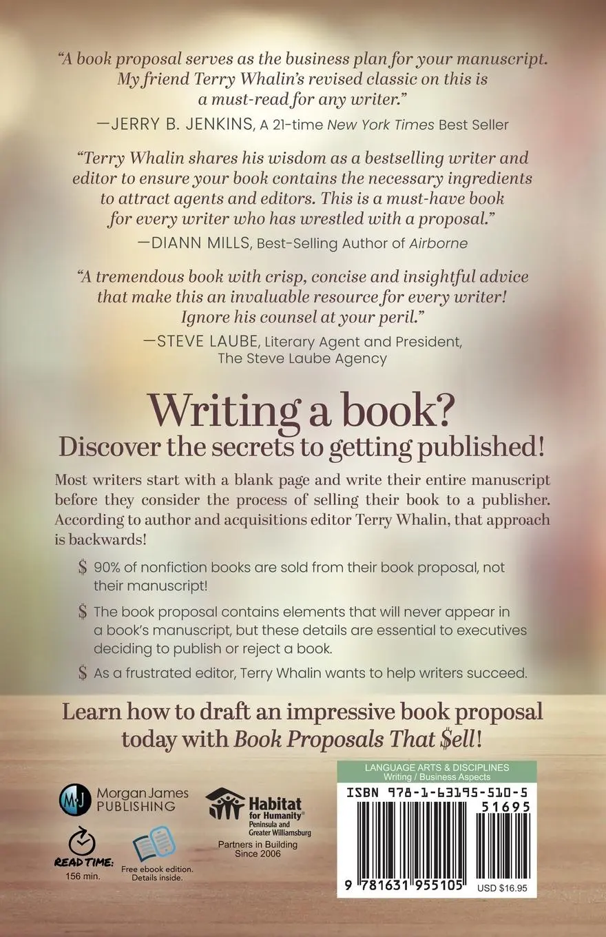 Rückseite: 9781631955105 | Book Proposals That Sell | 21 Secrets to Speed Your Success | Whalin