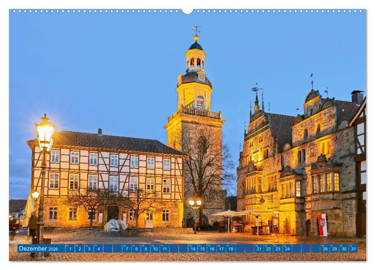 Bild: 9783457445105 | Romantisches RINTELN (hochwertiger Premium Wandkalender 2026 DIN A2...