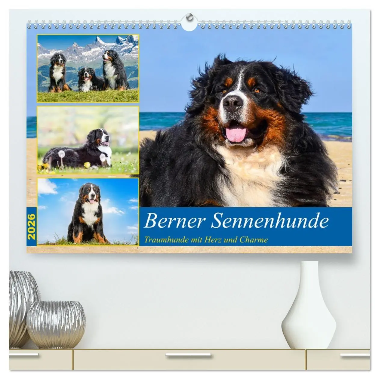 Cover: 9783457515105 | Berner Sennenhunde - Traumhunde mit Charme (hochwertiger Premium...